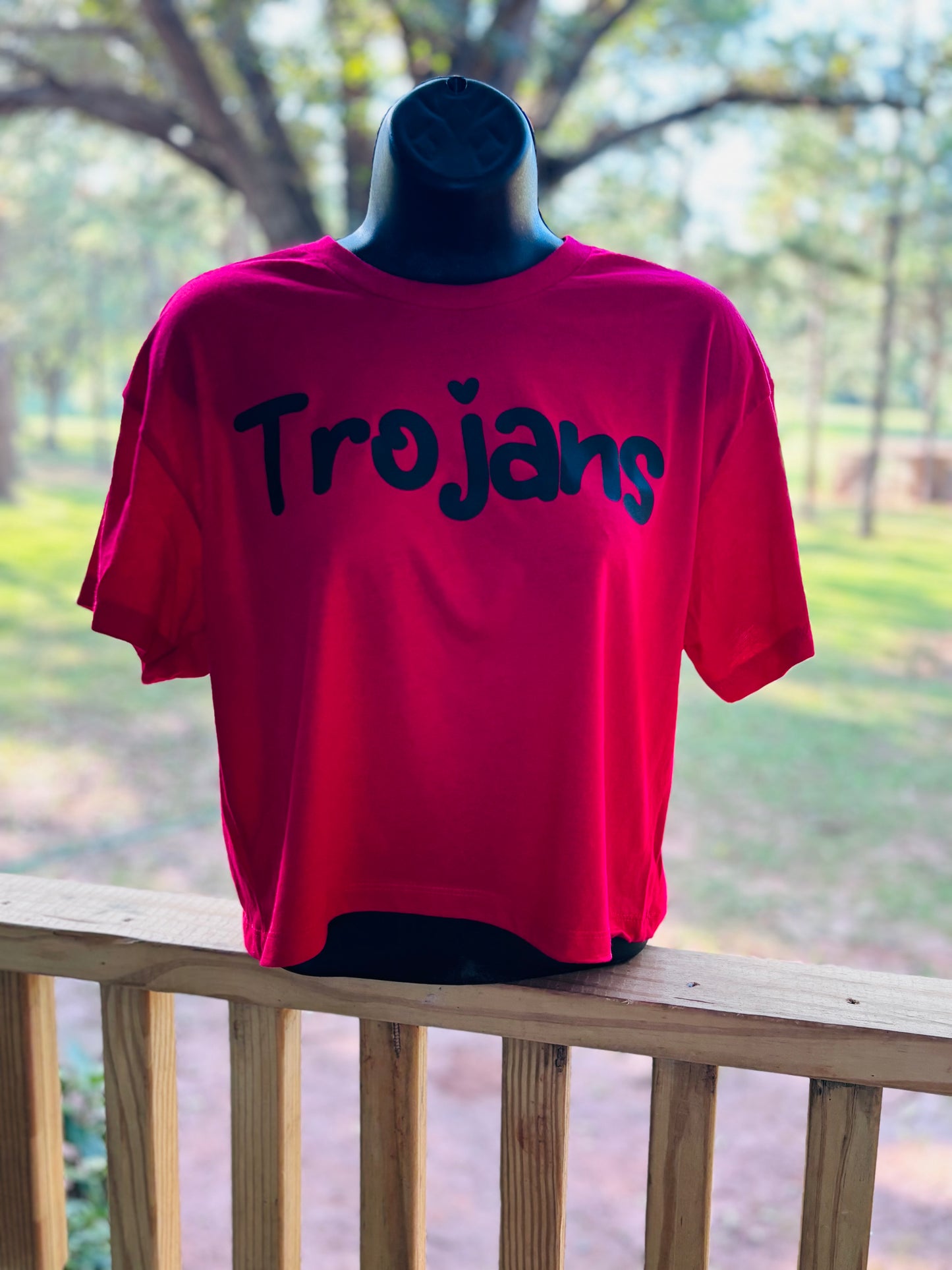 Trojans Boxy Crop