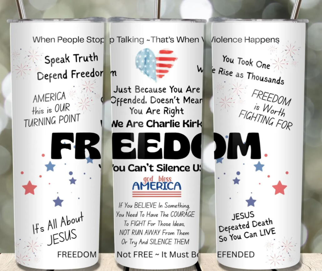 Freedom Tumbler 20 OZ