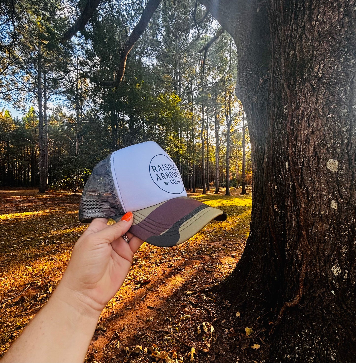 Raising Arrows Co. Foam Hat