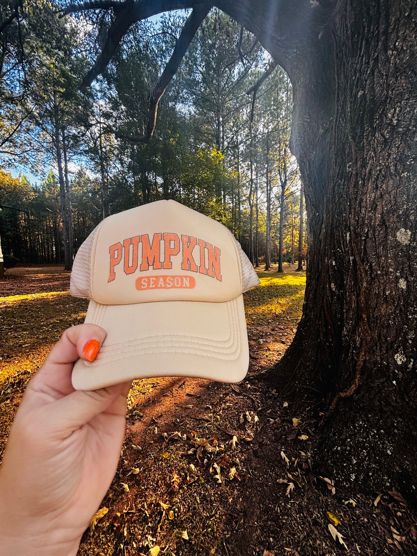 Pumpkin Season Foam Hat