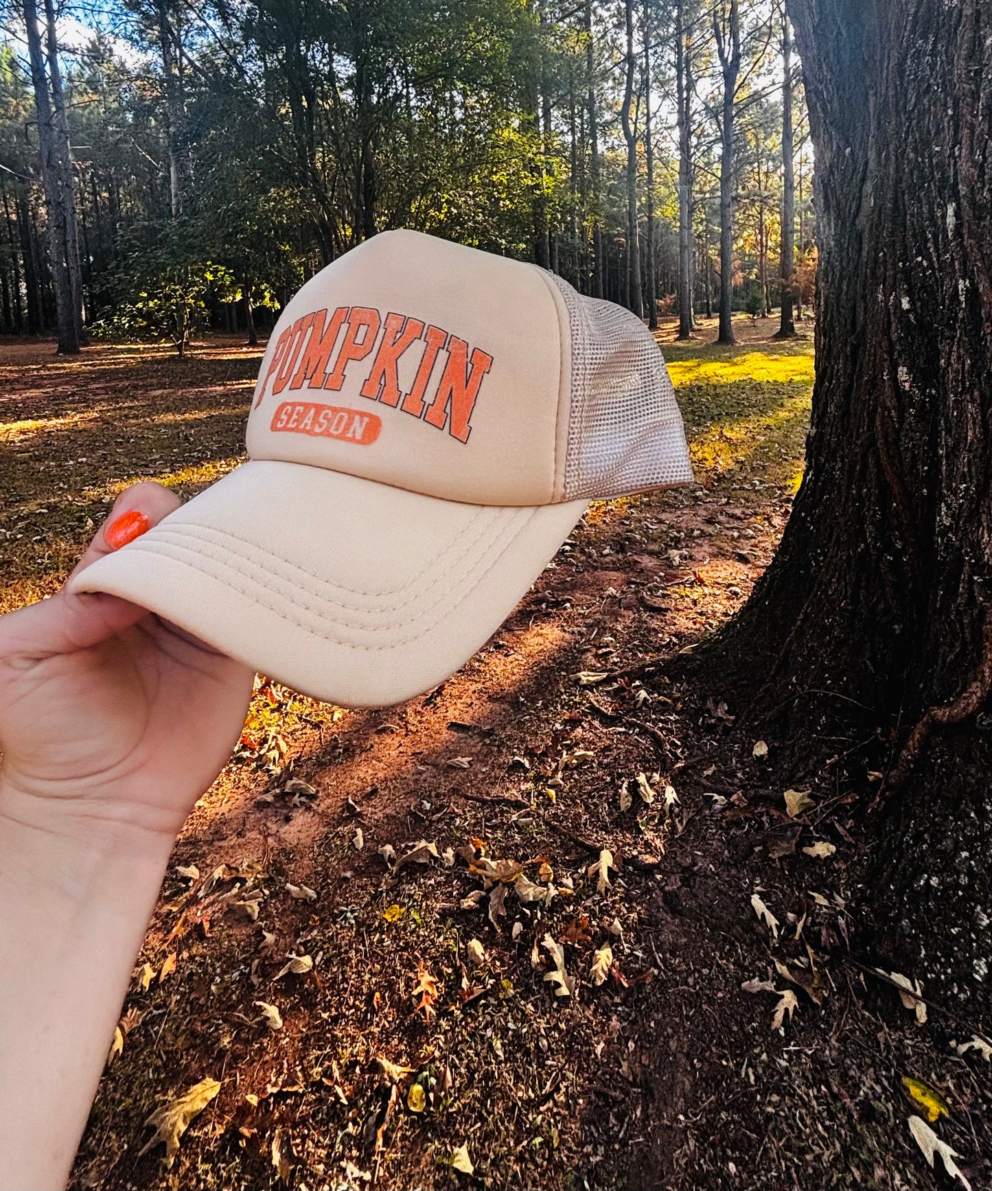 Pumpkin Season Foam Hat