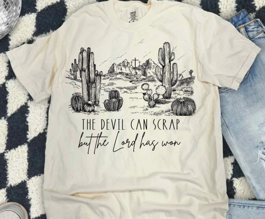 The Devil Can Scrap but the Lord has won