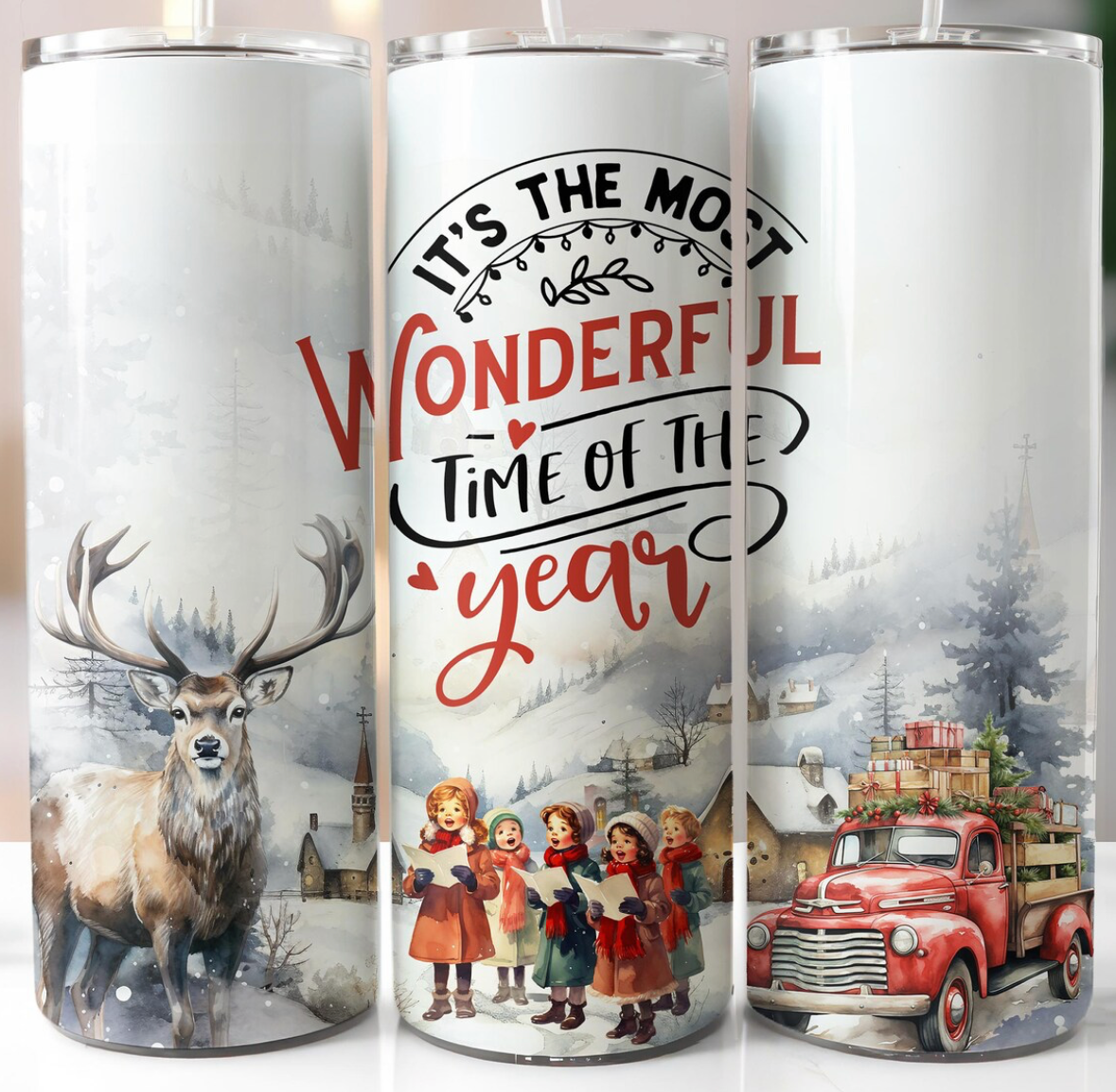 It’s the most wonderful time of the year Tumbler 20 OZ
