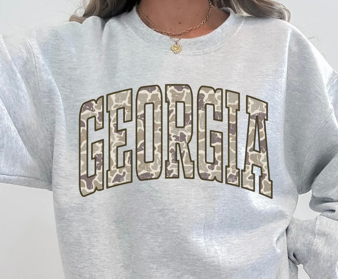Georgia Camo Sweatshirt