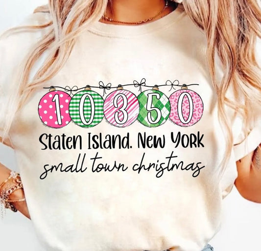 Custom Christmas Zip Code