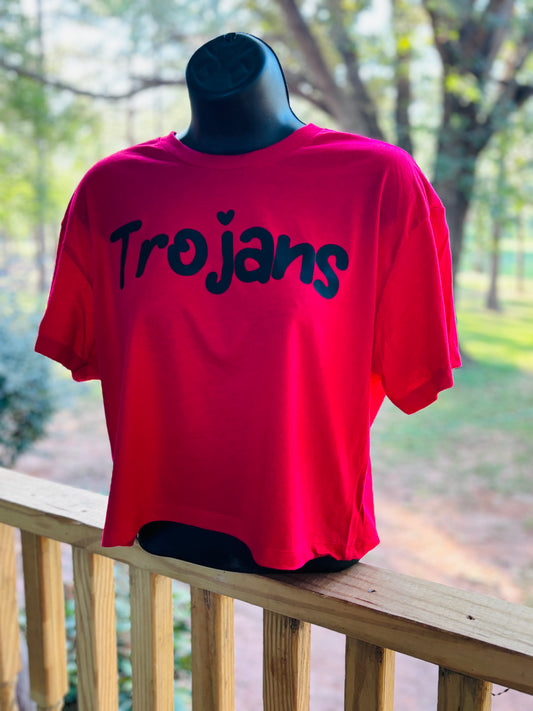 Trojans Boxy Crop