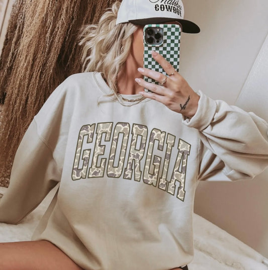 Georgia Camo Sweatshirt