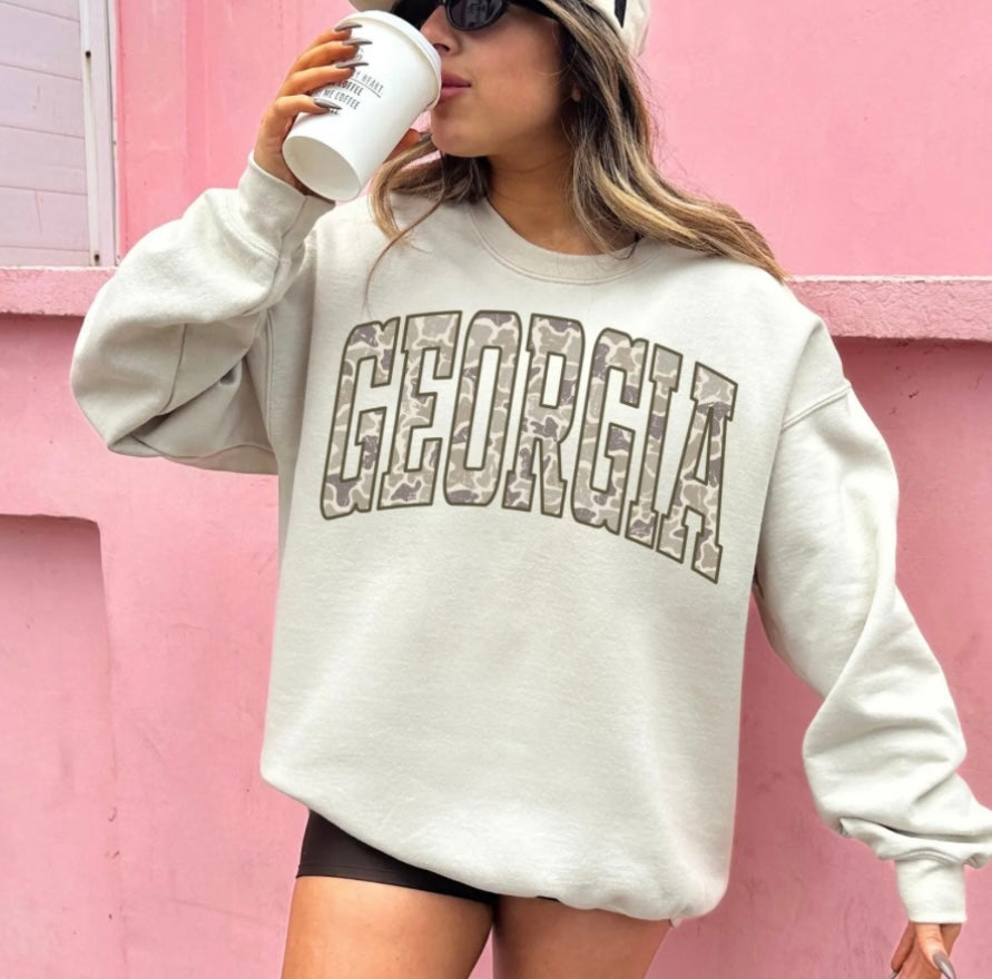 Georgia Camo Sweatshirt