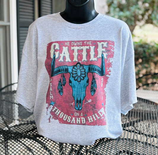 He owns the cattle on a thousand hills