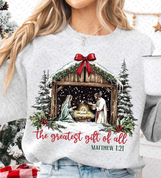 The greatest gift of all