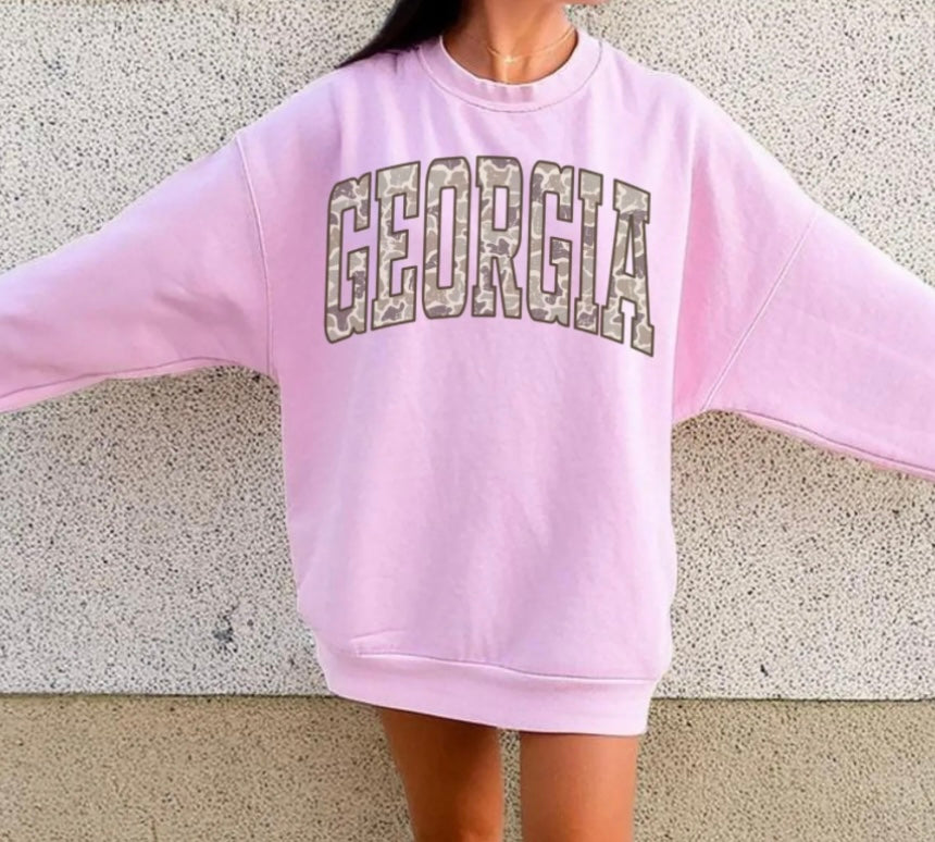 Georgia Camo Sweatshirt