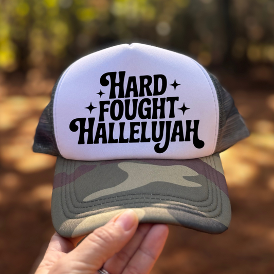 HARD FOUGHT HALLELUJAH Foam Hat