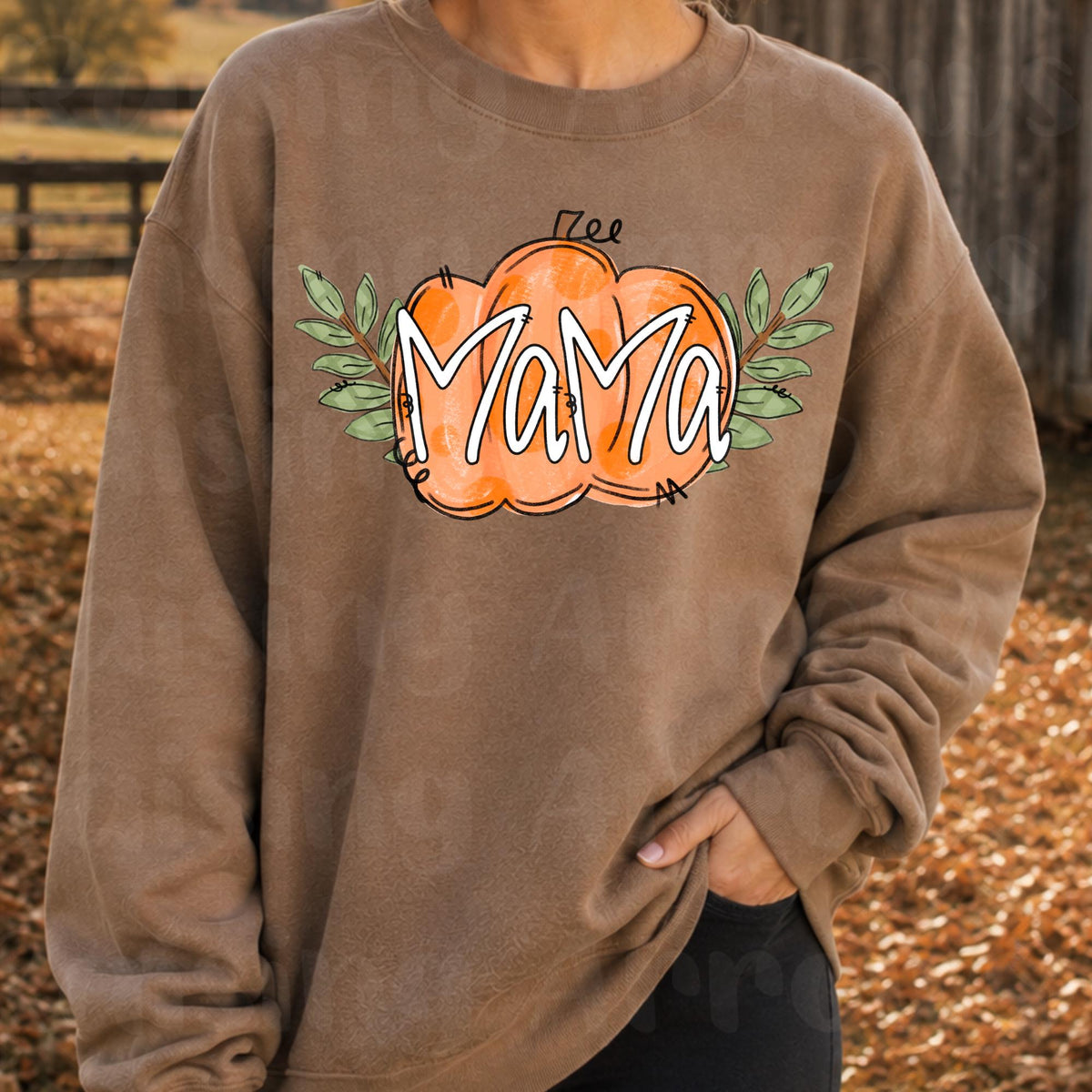 Fall Mama Shirt, Pumpkin Mama Shirt, Cute Fall Shirt for Mom, Mama Sweatshirt, Autumn Pumpkin Tee, Thanksgiving Mom Shirt